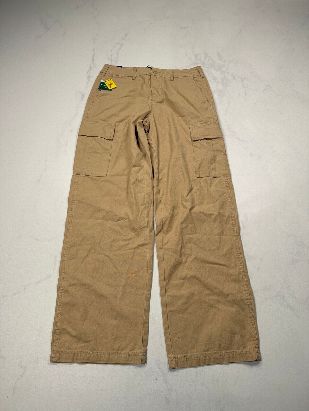 RSQ Loose Cargo Pants Tan Modern Baggy - Boys 20 NWT